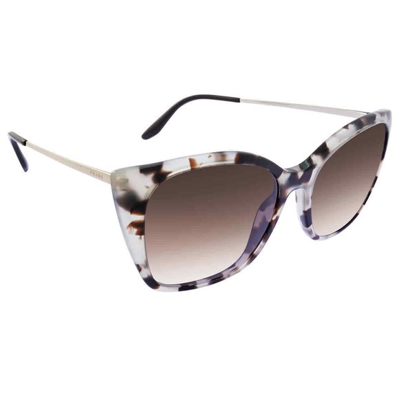 🔥 Prada Cat Eye Gradient Ladies Sunglasses